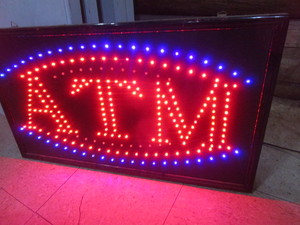 ATM Sign 16x28