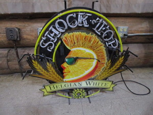 Shock Top Sign 26x26 (not working)