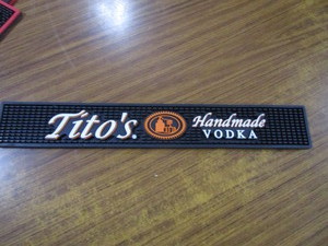 Titos Handmade Vodka Bar Mat