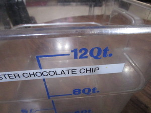 (2) 12qt Food PrepStorage Containers