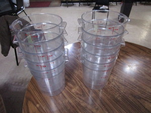 (10) 4qt Containers