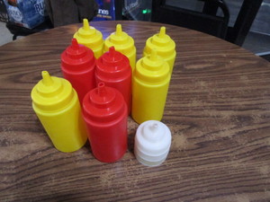 Condiment Squeeze Bottles