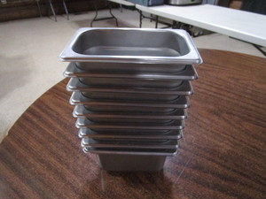 (9) 19 SS Pans