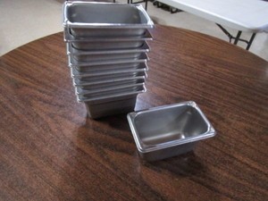 (9) 19 SS Pans