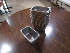 (9) 19 SS Pans