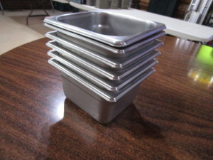 (6) 16 SS Pans