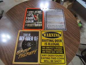 Tin Signs
