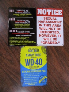 Tin Signs