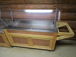 Portable Salad Bar 24x75x55