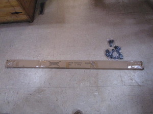 (4) NSF Rack Poles 74 & Shelf Wedges
