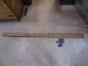 (4) NSF Rack Poles 86 & Shelf Wedges