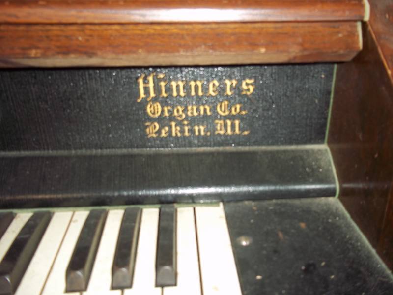 Antique pump organ, makes music...
