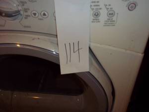 Whirlpool electric clothes dryer...