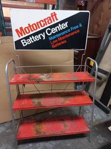 lot 2 image: Motorcraft Branded Shelving