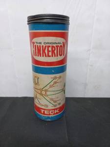 lot 34 image: Vintage Tinker Toy Set