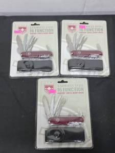 lot 69 image: Set of 3 Arrow Swiss Army Knives