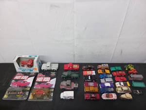 lot 83 image: Collection of Toy Cars, Tractors, and Trucks