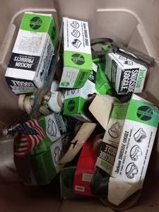 lot 102 image: Box of Assorted Hardware and Accessories