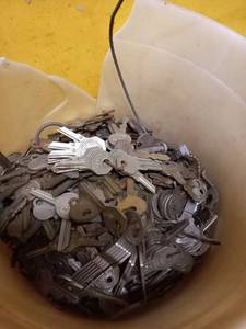 lot 105 image: Large Collection of Old Keys