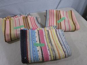 lot 173 image: (CSB) 2 - 40 and 1 - 36 Throw Rug...