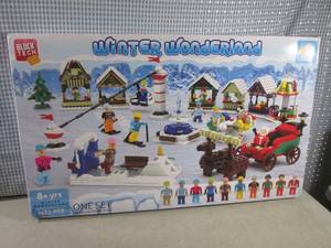 lot 194 image: (EW5) Block Tech 1623pc Winter Wond...