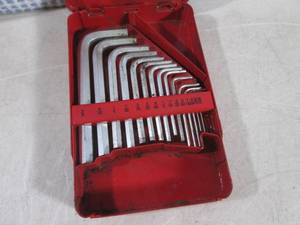lot 198 image: (EC1) Snap-On 15pc Hex Key Set...