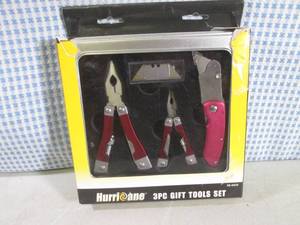 lot 238 image: (H-2) Hurricane 3pc Gift Tools Set...