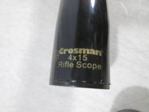 lot 244 image: (EC1) Crosman 4x15 Rifle Scope and ...