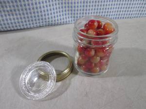 lot 246 image: (FS) Small Vintage Jar Full of Marb...