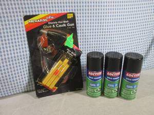 lot 249 image: (BS) Electric Hot Melt Glue & Caulk...