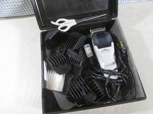 lot 17 image: (BS) Wahl Hair Cutting Set in Case...