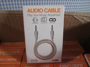 lot 51 image: (BS) Lot of 46 Audio Cables...
