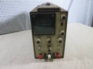 lot 54 image: (CS) Vintage Heathkit Oscilloscope ...