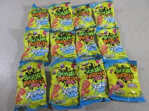 lot 74 image: (B-1) 11 Bags Sour Patch Kids Xplod...