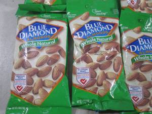 lot 78 image: (B-1) 24 Bags Blue Diamond Whole Na...