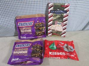 lot 107 image: (B-2) 4 Assorted Bag Candy Past Dat...