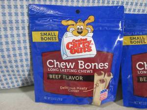 lot 116 image: (B-2) 6 Bags Beef Flavor Dog Chew B...