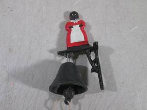 lot 128 image: (EC1) Cast Iron Bell and Wall Mount...
