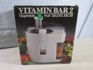 lot 129 image: (BS) Vitamin Bar 2 VegetableFruit ...