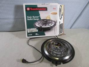 lot 171 image: (BS) Toastmaster Basic Burner Buffe...