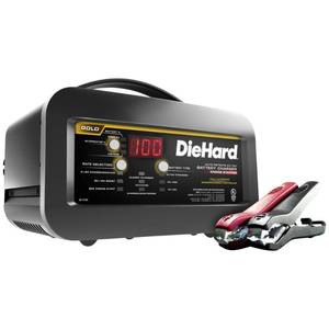 lot 5 image: Open Box Item DieHard 80-Amp Automatic Battery Charger and Engine Starter