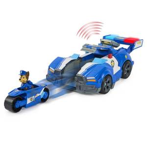 lot 15 image: Brand New - Sealed PAW Patrol The Movie Chase Transforming City Cruiser