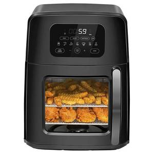lot 78 image: Brand New - Sealed Chefman TurboFry Touch 11.6-Qt. Air Fryer Oven with Auto-Stir