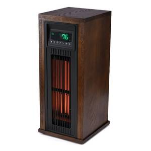 lot 98 image: Brand NEW LifeSmart 23 Wood Tower Infrared Heater