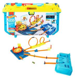 lot 144 image: Brand New Hot Wheels Track Builder Unlimited Rapid Launch Builder Box