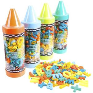 lot 83 image: Brand New Crayola 128-Pc. Magnetic Letters and Numbers