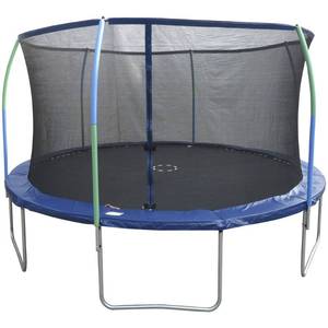 lot 150 image: Brand New - Sealed 12 Round Trampoline with Enclosure