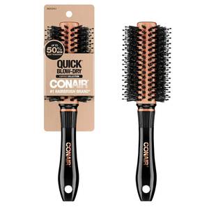 lot 167 image: Brand New Conairs Quick Blow-Dry Copper Thermal Round Brushes (Lot of 2)