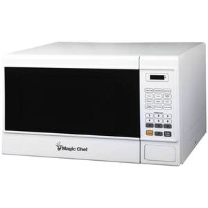 lot 166 image: Brand New Magic Chef 1.3 Cu. Ft. 1000-Watt Countertop Microwave Oven - White