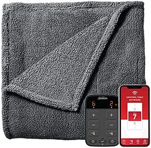 lot 87 image: Sunbeam LoftTec Wi-Fi Connected Heated Blanket, Electric Blanket, 10 Heat Settings (Full)